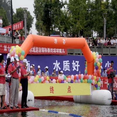 2011.09.11第14届全国公开水域游泳锦标赛--指定游泳安全浮漂