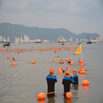 2015马六甲海峡横渡槟威国际游泳竞赛----浪姿游泳装备赞助