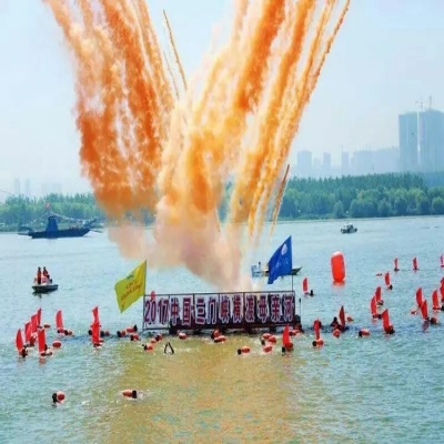 热烈祝贺2017中国三门峡横渡母亲河活动取得圆满成功！